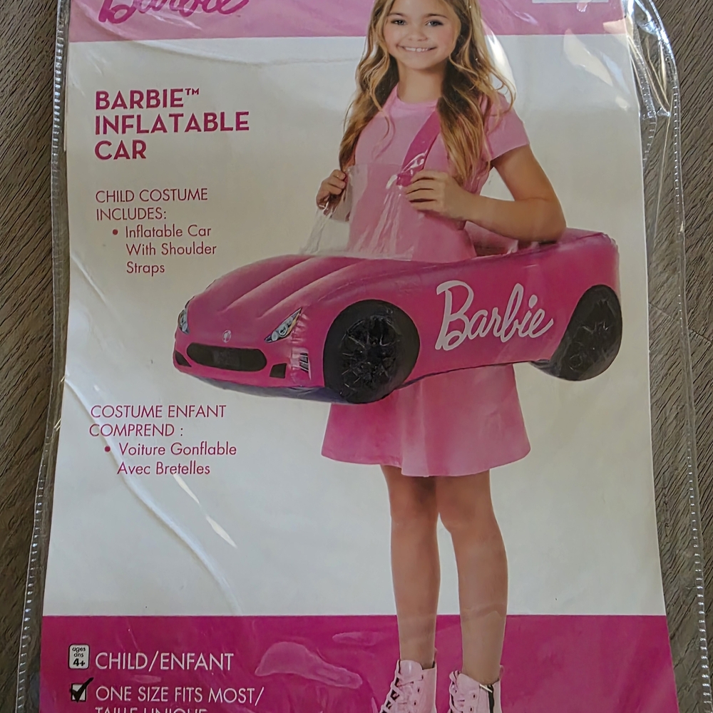 Barbie Pink Inflatable Car Costume